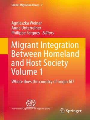 cover image of Migrant Integration Between Homeland and Host Society Volume 1